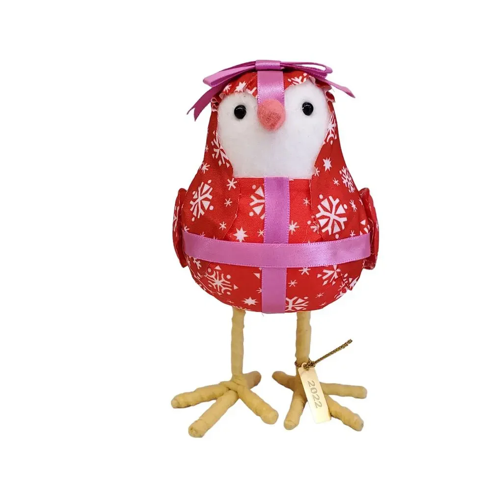 Target Wondershop Featherly Friends Bow Bird Decorative Figurine Present 2022